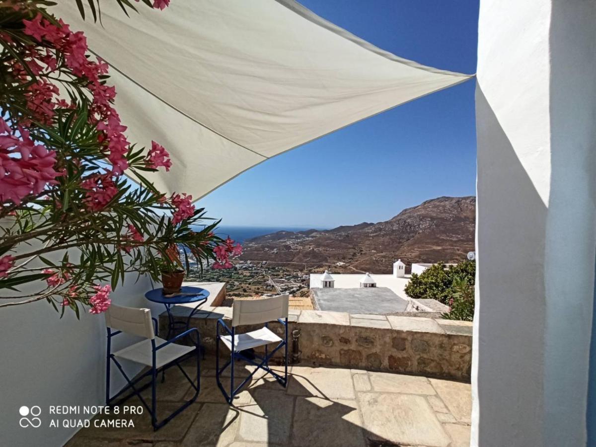 Traditional Stone House With Breathtaking View Serifos Town Exterior foto